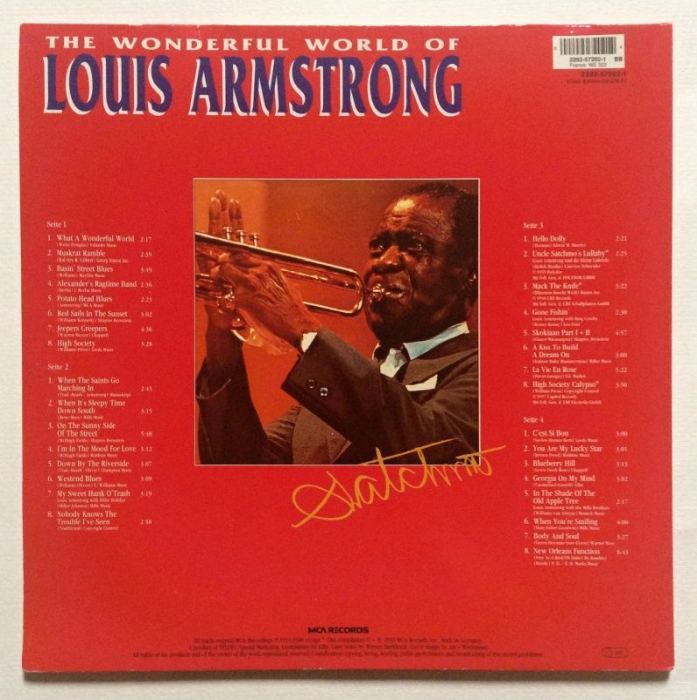 Louis Armstrong - The Wonderful World Of Louis Armstrong (Satchmo - Seine 32 Grössten Erfolge) (2LP)