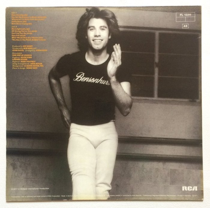John Travolta - Can't Let You Go (LP)