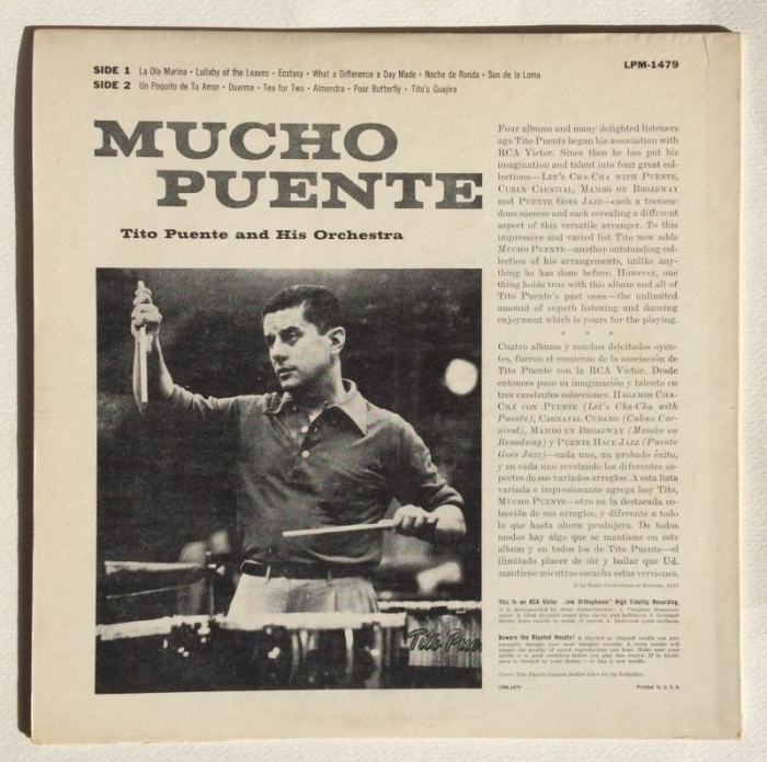 Tito Puente And His Orchestra - Mucho Puente (LP)