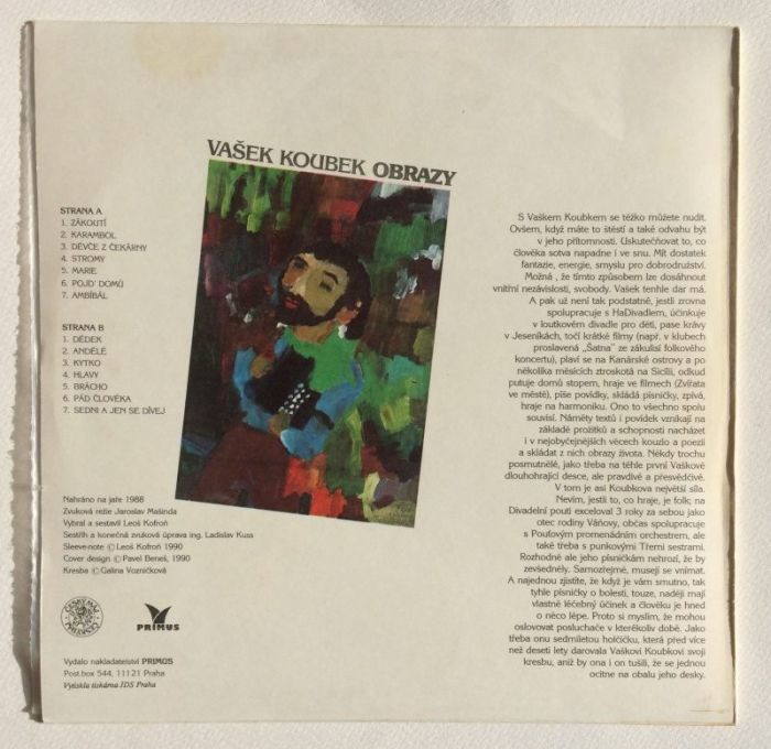 Vašek Koubek - Obrazy (LP)