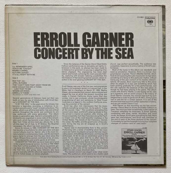 Erroll Garner - Concert By The Sea (LP)