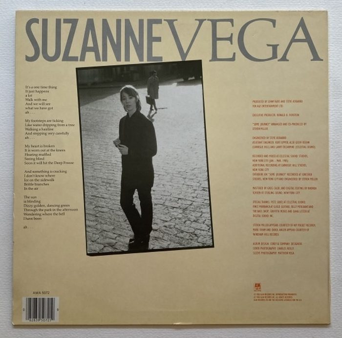Suzanne Vega - Suzanne Vega (LP)