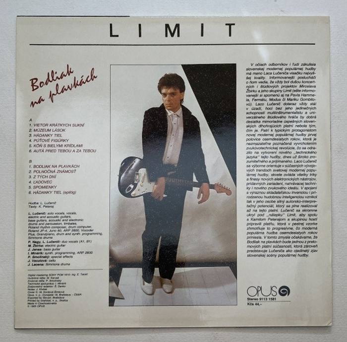 Limit - Bodliak na plavkách (LP)