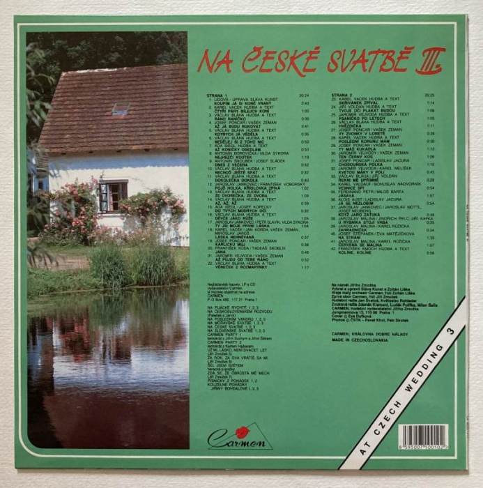 Malý orchestr Carmen - Na české svatbě III. (LP)