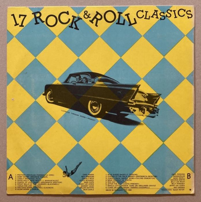 Various - 17 Rock  a  Roll Classics (LP)