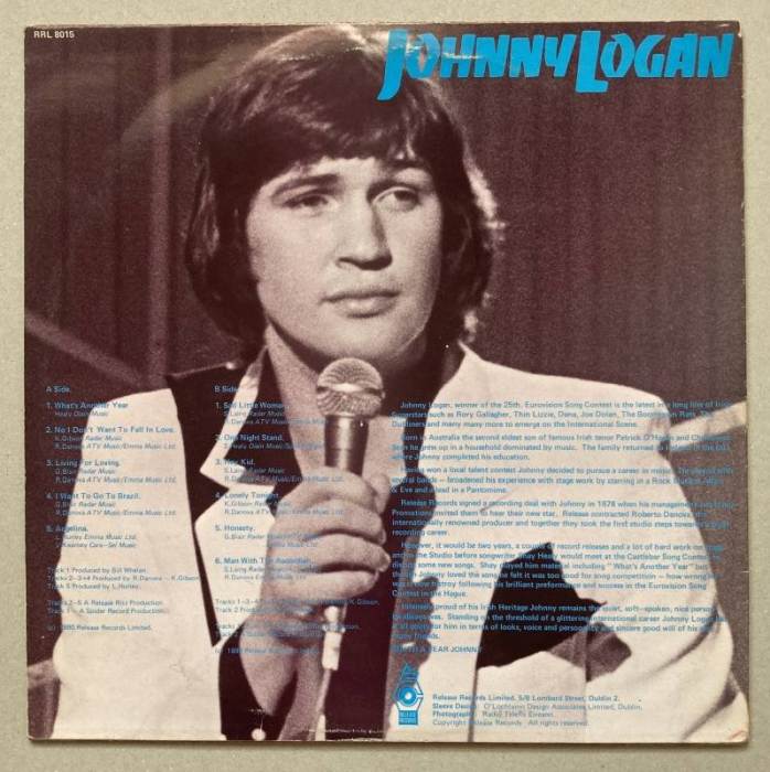 Johnny Logan - What's Another Year (LP)