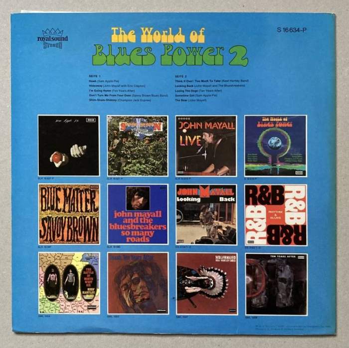 Various - The World Of Blues Power 2 (LP)