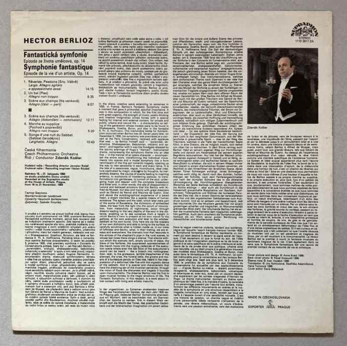 Hector Berlioz - Symphonie Fantastique (LP)