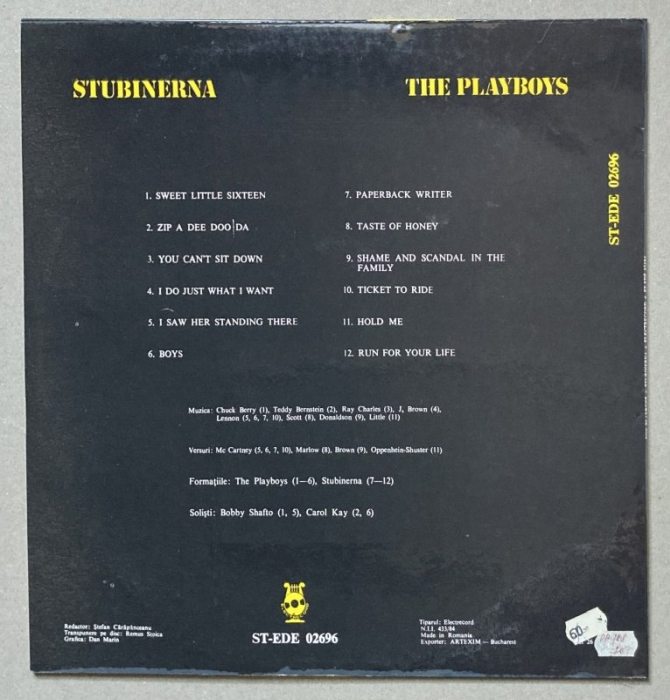 Stubinerna / The Playboys - The Playboys / Stubinerna (LP)