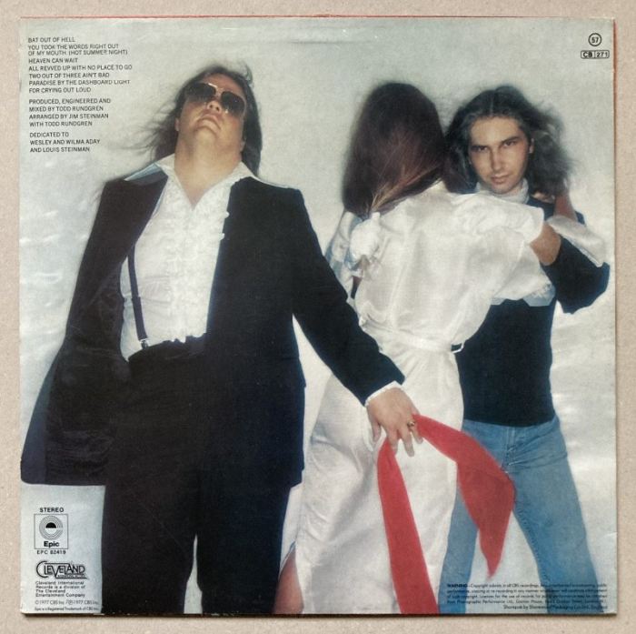 Meat Loaf - Bat Out Of Hell (LP)
