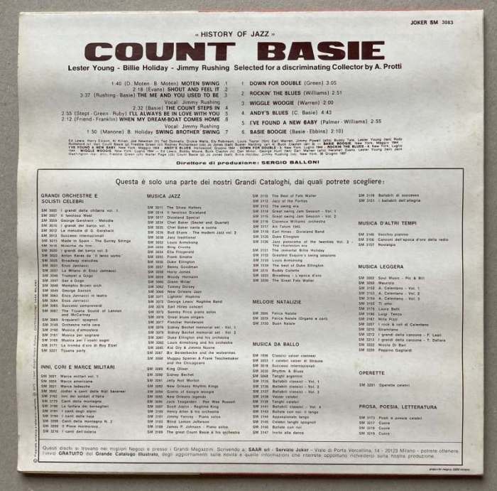Count Basie - At Savoy Ballroom 1937-1944 (LP)