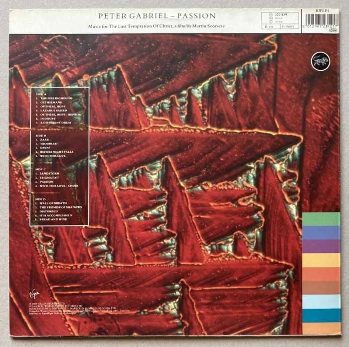 Peter Gabriel - Passion (2LP)