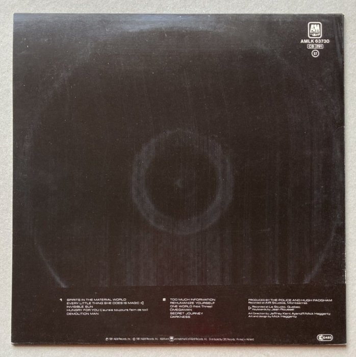 The Police - Ghost In The Machine (LP)
