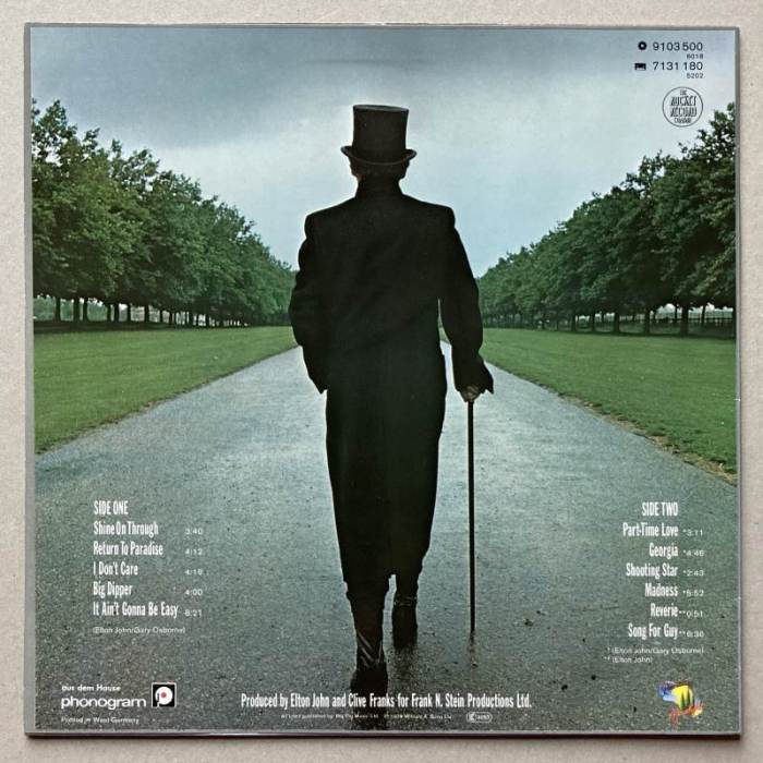 Elton John - A Single Man (LP)