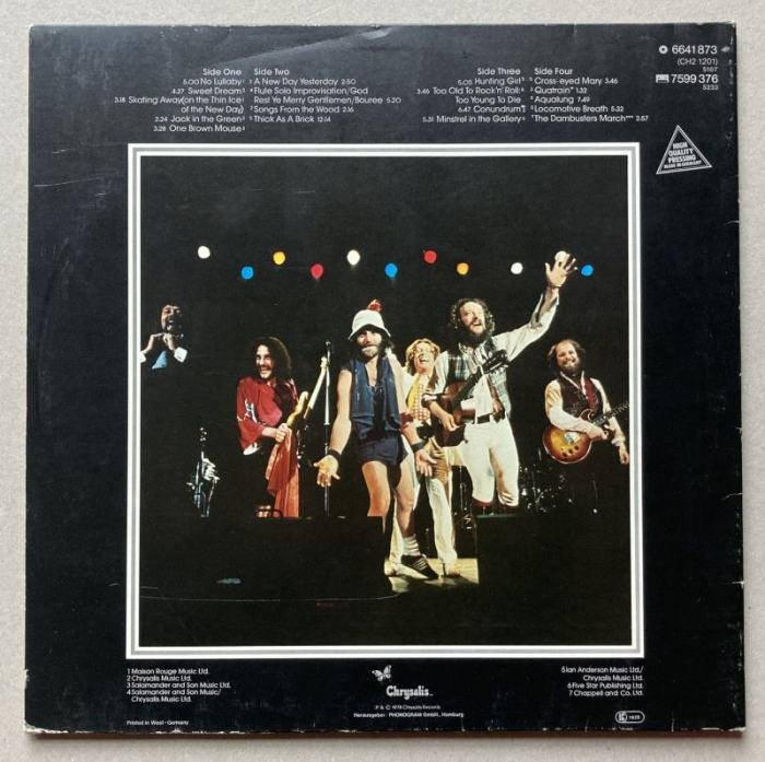 Jethro Tull - Live (Bursting Out) (2LP)