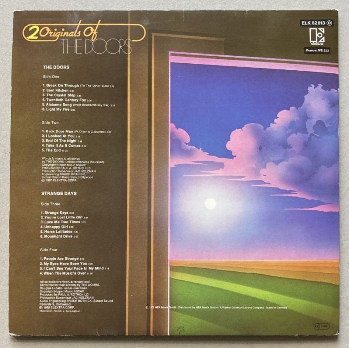 The Doors - 2 Originals Of The Doors (2LP)