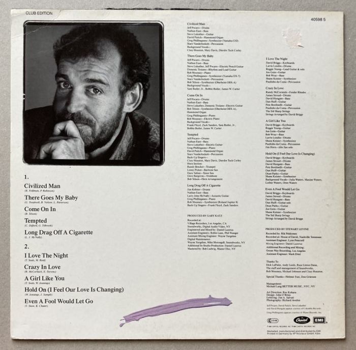 Joe Cocker - Civilized Man (LP)