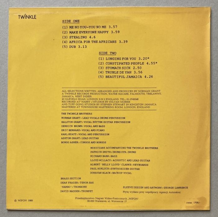 The Twinkle Brothers - Me No You - You No Me (LP)