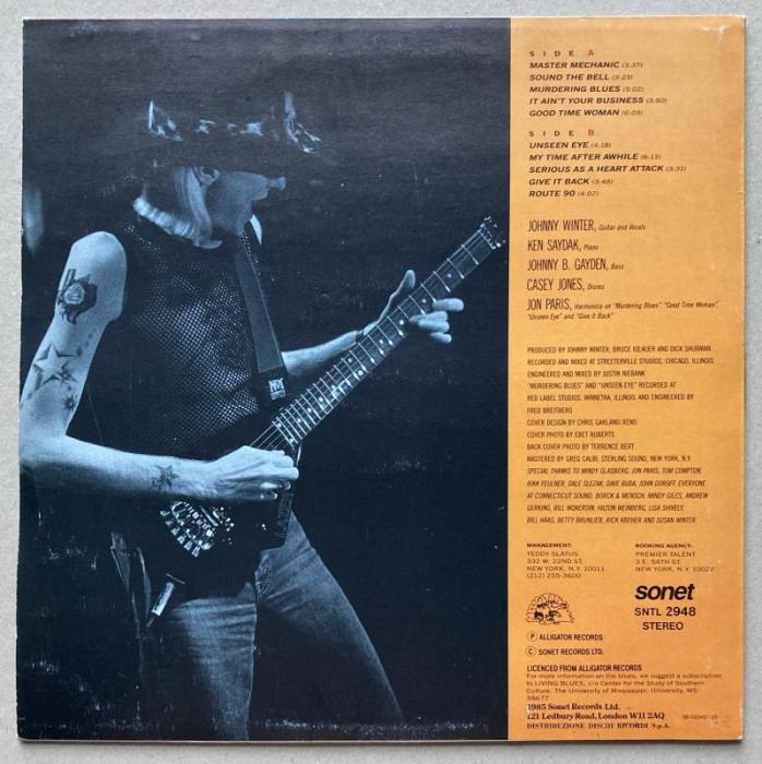 Johnny Winter - Serious Business (LP)
