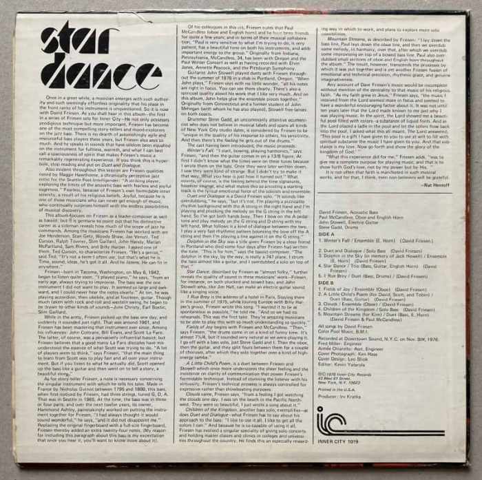 David Friesen - Star Dance (LP)