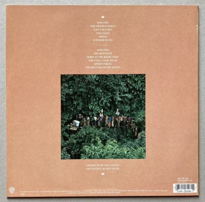 Paul Simon - The Rhythm Of The Saints (LP)