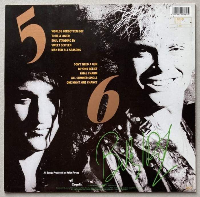 Billy Idol - Whiplash Smile (LP)