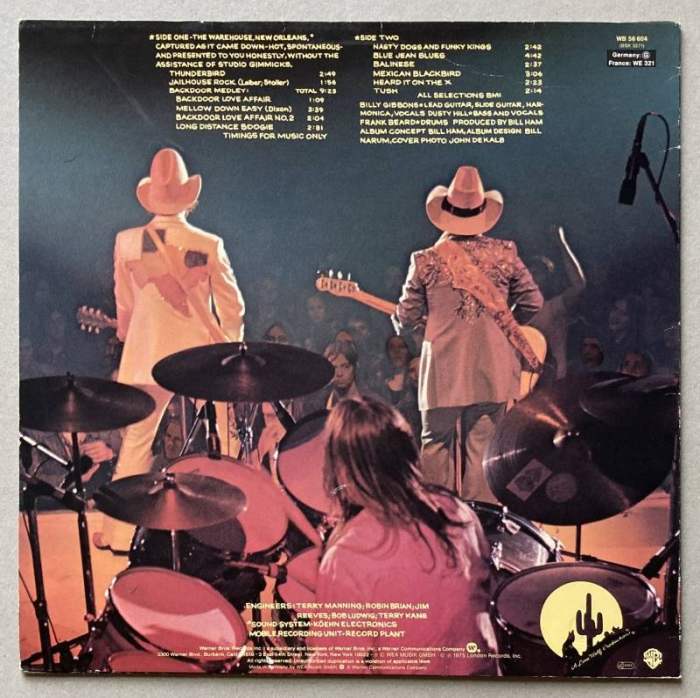 ZZ Top - Fandango! (LP)