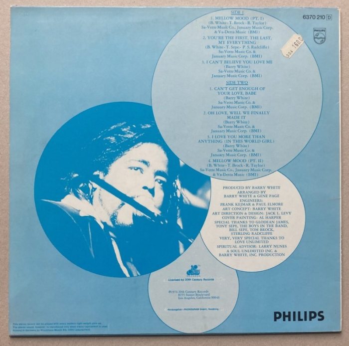 Barry White - Can't Get Enough (LP)
