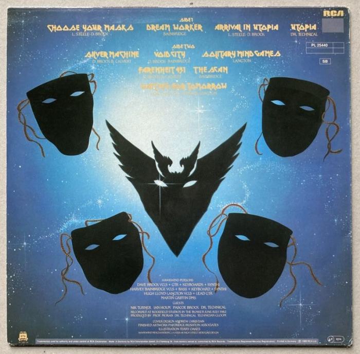 Hawkwind - Choose Your Masques (LP)
