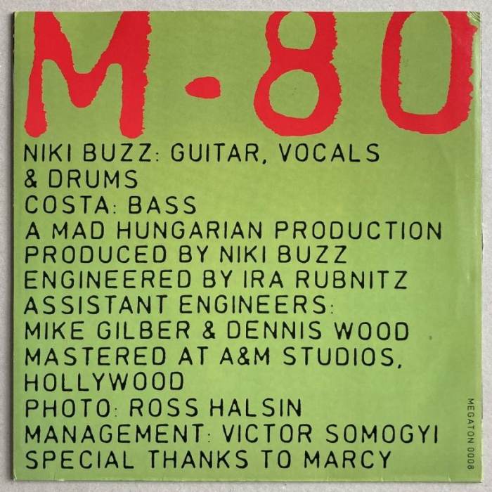 M-80 - M-80 (LP)