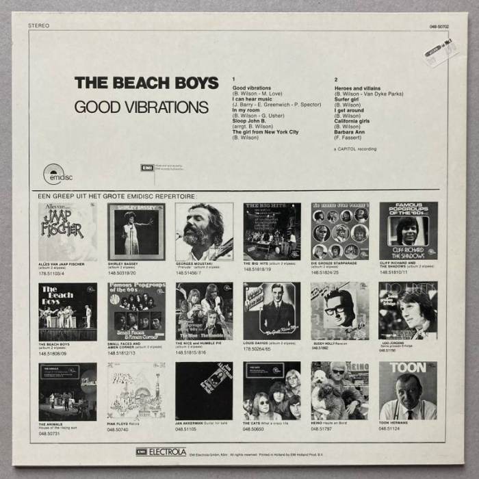 The Beach Boys - Good Vibrations (LP)