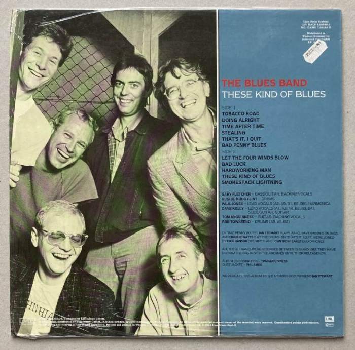 The Blues Band - These Kind Of Blues (LP) bílý vinyl