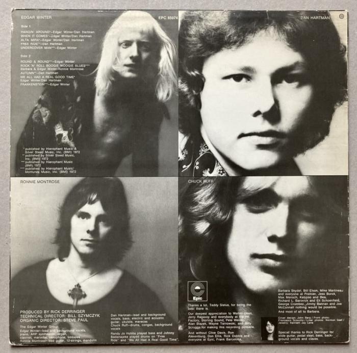 The Edgar Winter Group - They Only Come Out At Night (LP)