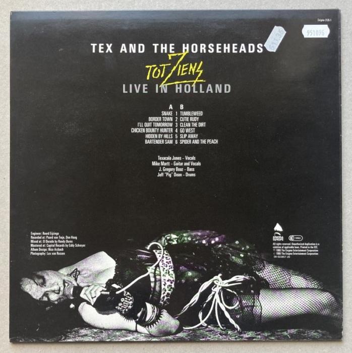 Tex And The Horseheads - Tot Ziens (Live In Holland) (LP)