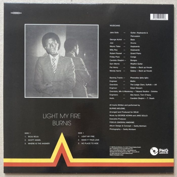 Burnis - Light My Fire (LP)