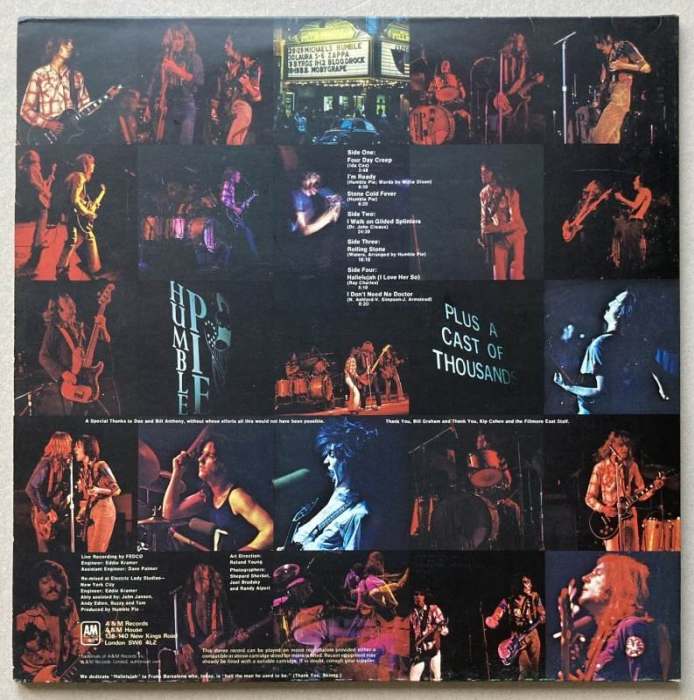 Humble Pie - Performance: Rockin' The Fillmore (2LP)