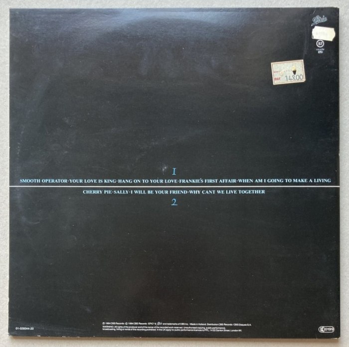 Sade - Diamond Life (LP)