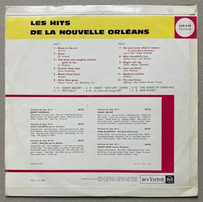 Various - Hits De La Nouvelle Orleans (LP)