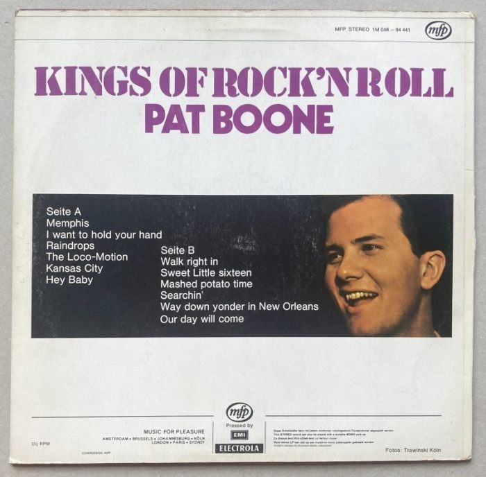 Pat Boone - Kings Of Rock 'N Roll (LP)