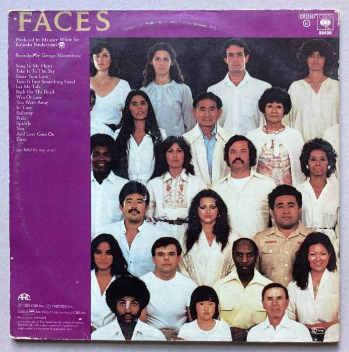 Earth, Wind  a  Fire - Faces (2LP)