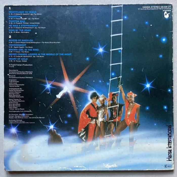 Boney M. - Nightflight To Venus (LP)