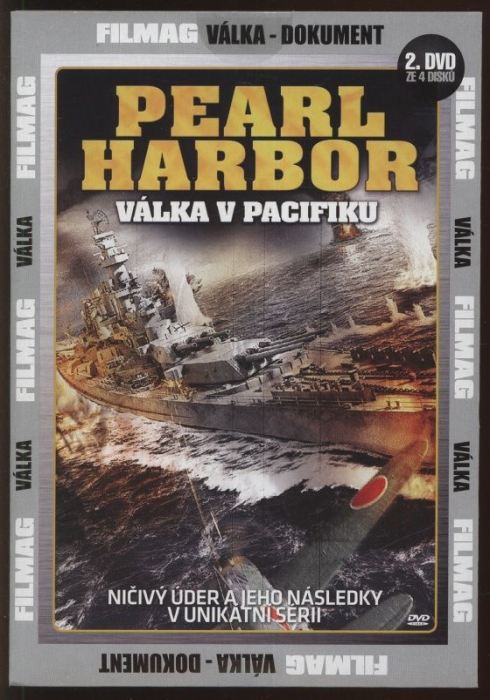 Pearl Harbor 1. až 8. díl (Válka v Pacifiku) (4 DVD)