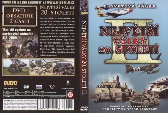 Největší války 20.století (3 DVD)