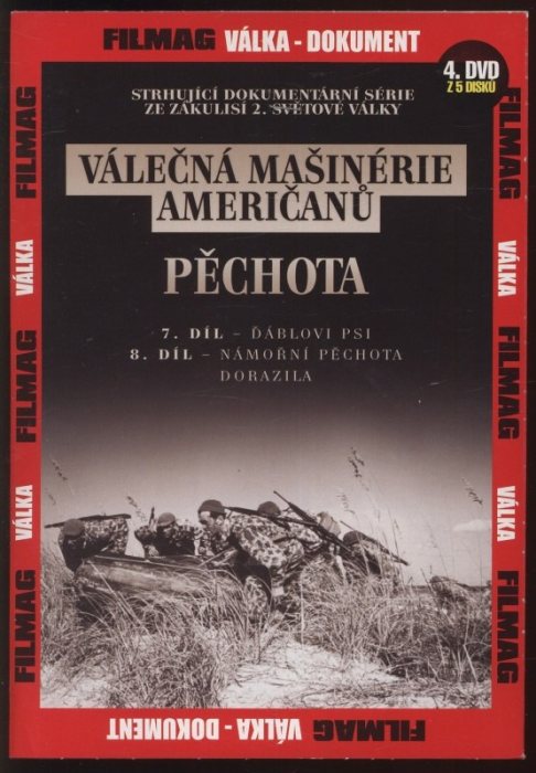 Válečná mašinérie američanů (1. až 10. díl, komplet) (5 DVD)