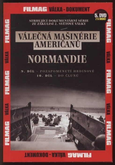 Válečná mašinérie američanů (1. až 10. díl, komplet) (5 DVD)