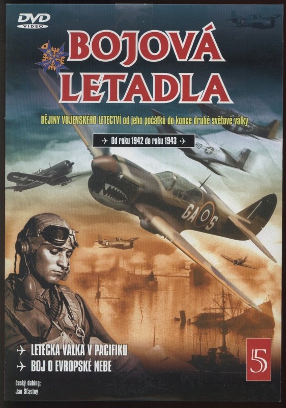 Bojová letadla. Dějiny vojenského letectví od jeho počátků do konce druhé světové války (komplet) (6 DVD)