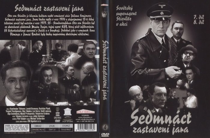 Sedmnáct zastavení jara 1-12 /Semnadtsat mgnovenij vesny 1-12/ (6 DVD)