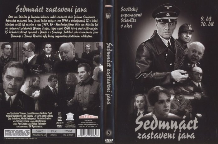Sedmnáct zastavení jara 1-12 /Semnadtsat mgnovenij vesny 1-12/ (6 DVD)