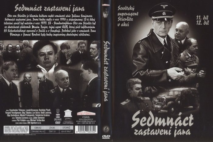 Sedmnáct zastavení jara 1-12 /Semnadtsat mgnovenij vesny 1-12/ (6 DVD)