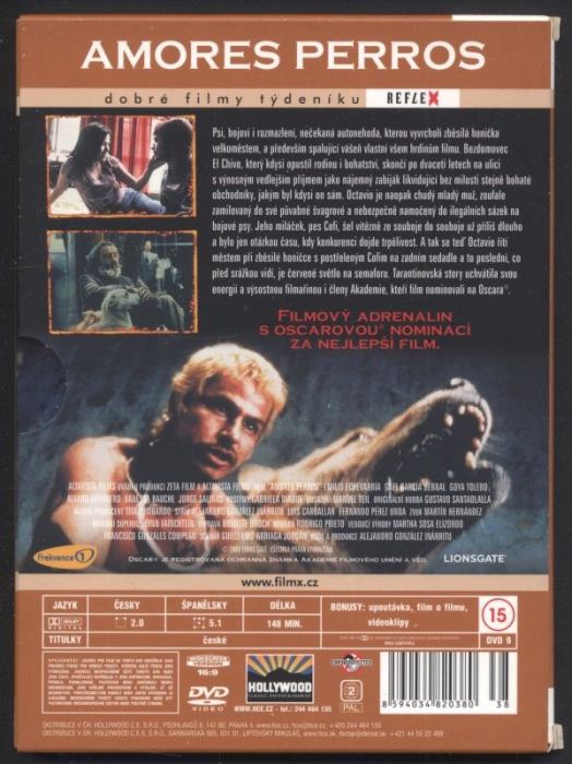Amores perros - Láska je kurva /Amores Perros/ (DVD)